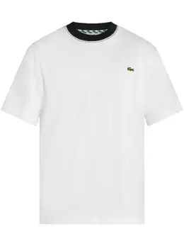 Lacoste: Белая футболка 