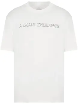 Armani Exchange: Хлопковая футболка 