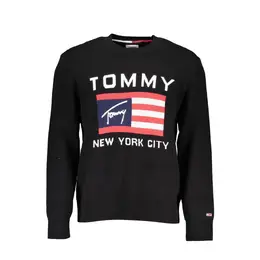 Tommy Hilfiger: Чёрный свитер 