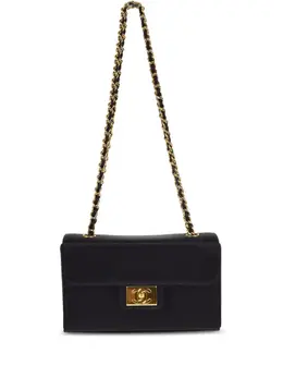 CHANEL Pre-Owned: Чёрная сумка 