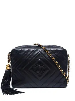 CHANEL Pre-Owned: Чёрная сумка 