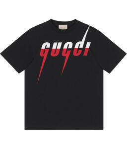 GUCCI: Футболка с принтом 