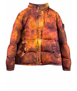 STONE ISLAND: Пуховик с капюшоном 