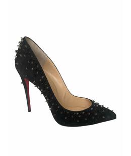 CHRISTIAN LOUBOUTIN: Чёрные туфли 