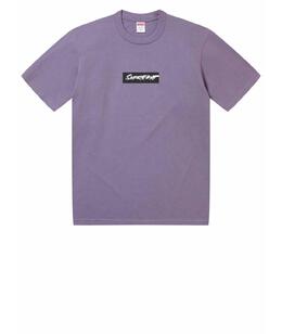 SUPREME: Фиолетовая футболка 