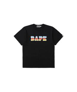 A BATHING APE: Чёрная футболка 