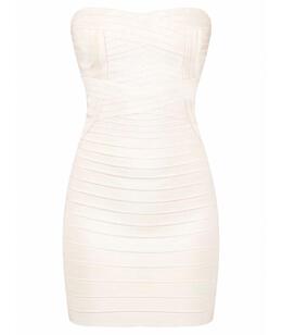 HERVE LEGER: Коктейльное платье 