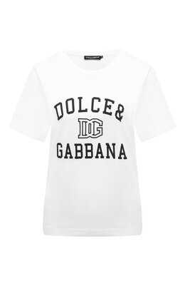 Dolce & Gabbana: Хлопковая футболка 