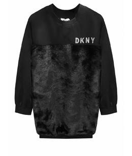 DKNY: Чёрная толстовка 