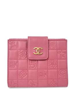 CHANEL Pre-Owned: Розовый кошелёк 