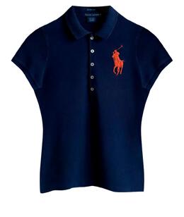 POLO RALPH LAUREN: Тёмная футболка 