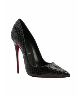 CHRISTIAN LOUBOUTIN: Чёрные туфли 