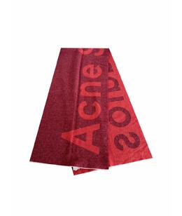 ACNE STUDIOS: Бордовый шарф 