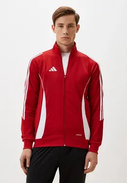 adidas: Красная толстовка 