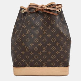 Louis Vuitton: Коричневая сумка 