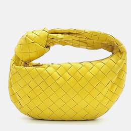 Bottega Veneta: Жёлтая сумка  BV