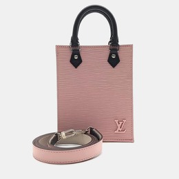 Louis Vuitton: Розовая сумка  Épi