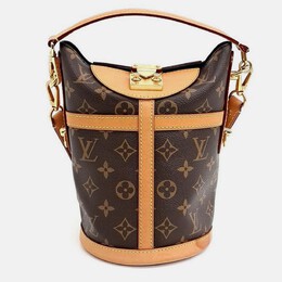 Louis Vuitton: Коричневая сумка 