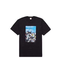 SUPREME: Чёрная футболка 
