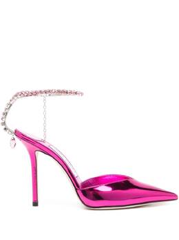 Jimmy Choo: Розовые туфли  Saeda 100