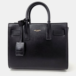 Saint Laurent Paris: Чёрная сумка  Sac de Jour Nano