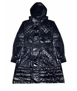 MONCLER: Чёрный пуховик 