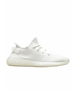 ADIDAS YEEZY: Белые кроссовки 