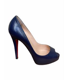 CHRISTIAN LOUBOUTIN: Тёмные туфли 