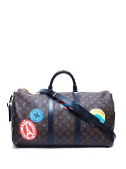 Louis Vuitton Pre-Owned: Коричневая сумка 