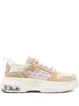 Premiata: Бежевые кроссовки  Draked