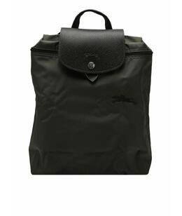 LONGCHAMP: Зелёный рюкзак 