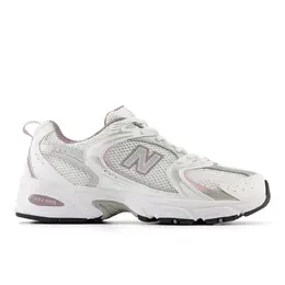 New Balance: Серые кроссовки 