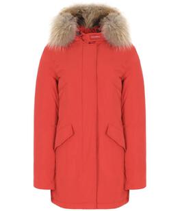 WOOLRICH: Красный пуховик 