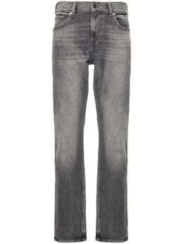 7 For All Mankind: Хлопковые джинсы  Slimmy