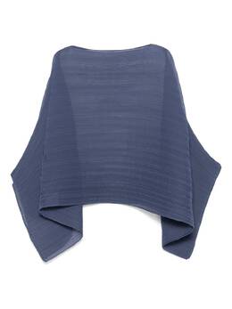 Pleats Please Issey Miyake: Синий шарф 