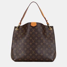 Louis Vuitton: Коричневая сумка 