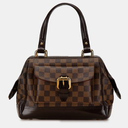 Louis Vuitton: Коричневая сумка 