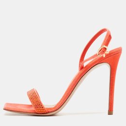 Gianvito Rossi: Красные сандалии  Poppy