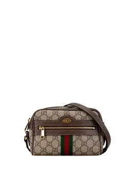 Gucci Pre-Owned: Коричневая сумка через плечо 