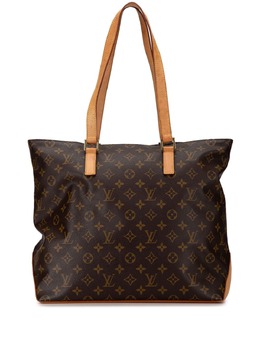 Louis Vuitton Pre-Owned: Коричневая сумка-шоппер 