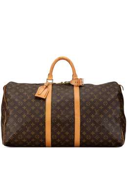 Louis Vuitton Pre-Owned: Коричневая сумка 