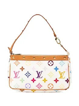 Louis Vuitton Pre-Owned: Белая сумка 