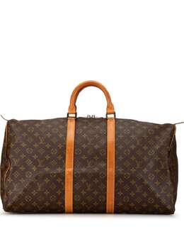 Louis Vuitton Pre-Owned: Коричневая сумка 