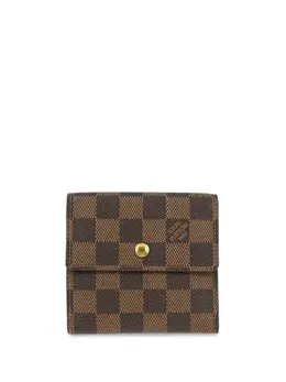 Louis Vuitton Pre-Owned: Коричневый кошелёк 
