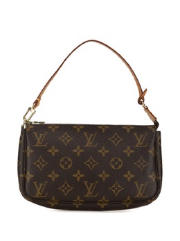 Louis Vuitton Pre-Owned: Коричневая сумка 