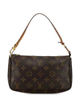 Louis Vuitton Pre-Owned: Коричневая сумка 