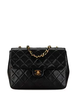 CHANEL Pre-Owned: Чёрная сумка через плечо 