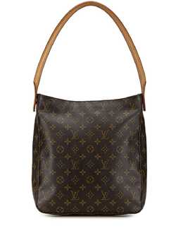 Louis Vuitton Pre-Owned: Коричневая сумка 