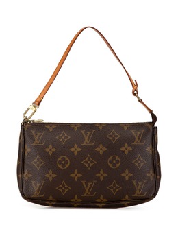 Louis Vuitton Pre-Owned: Коричневая сумка 