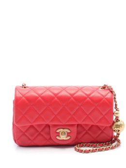 CHANEL Pre-Owned: Красная сумка 